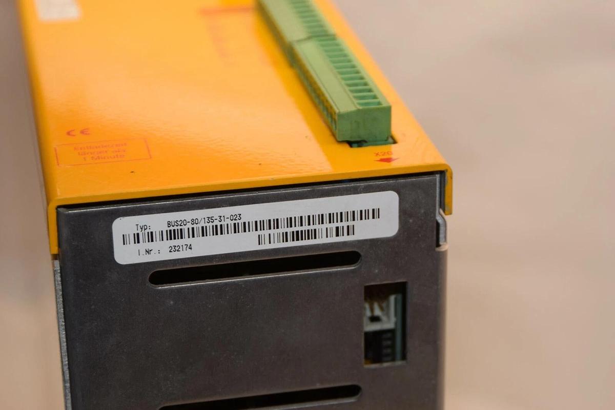 Used BAUMULLER Servo Drive Controller BUS20-160/270-31-023 BUS20-80/135-31-023