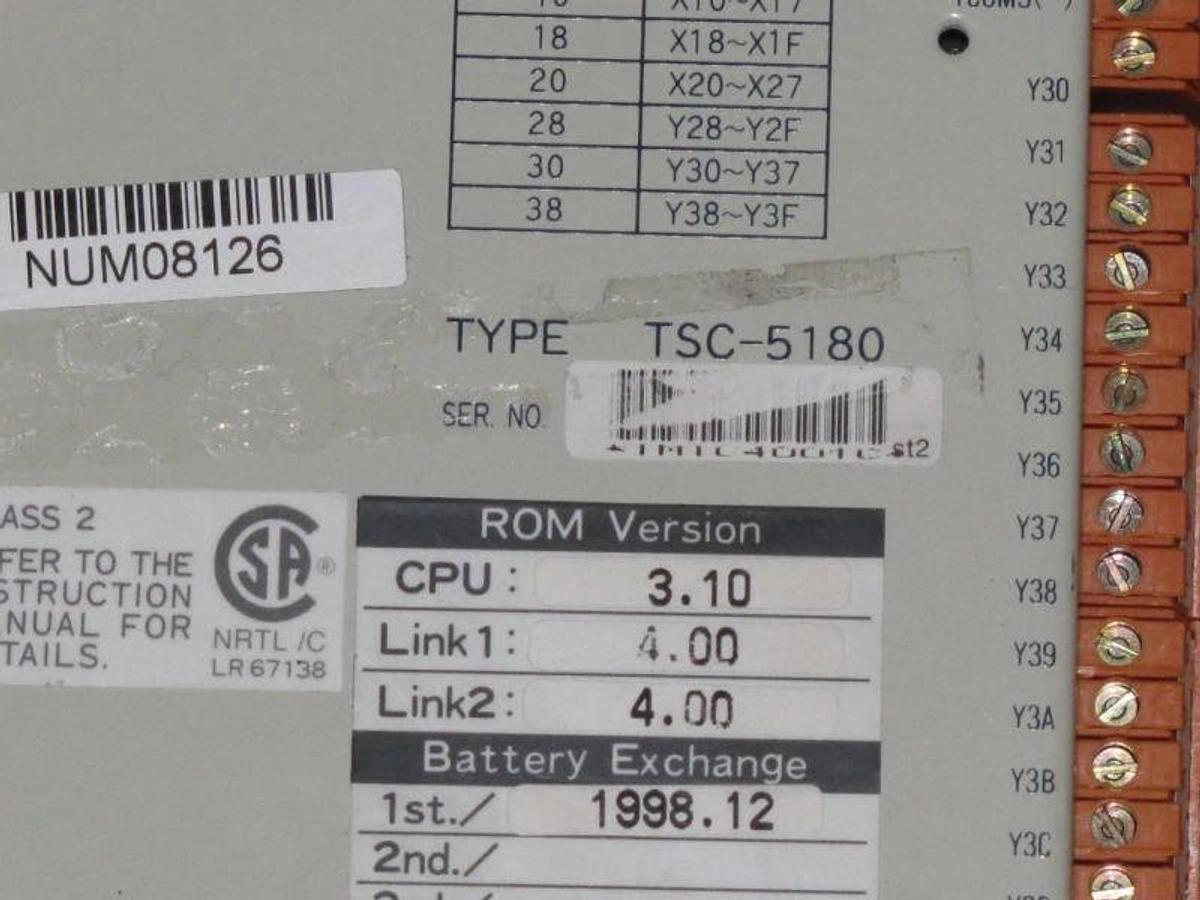 NEW TOYODA TOYOPUC PC2FS TSC-5180 CPU MACHINE WORKS