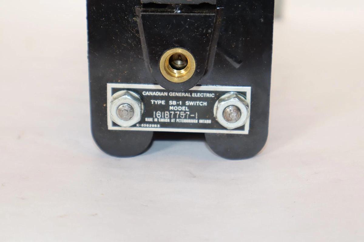 (NEW) CANADIAN GENERAL ELECTRIC 161B7757-1 , Type SB-1 Rotary Instrument Switch
