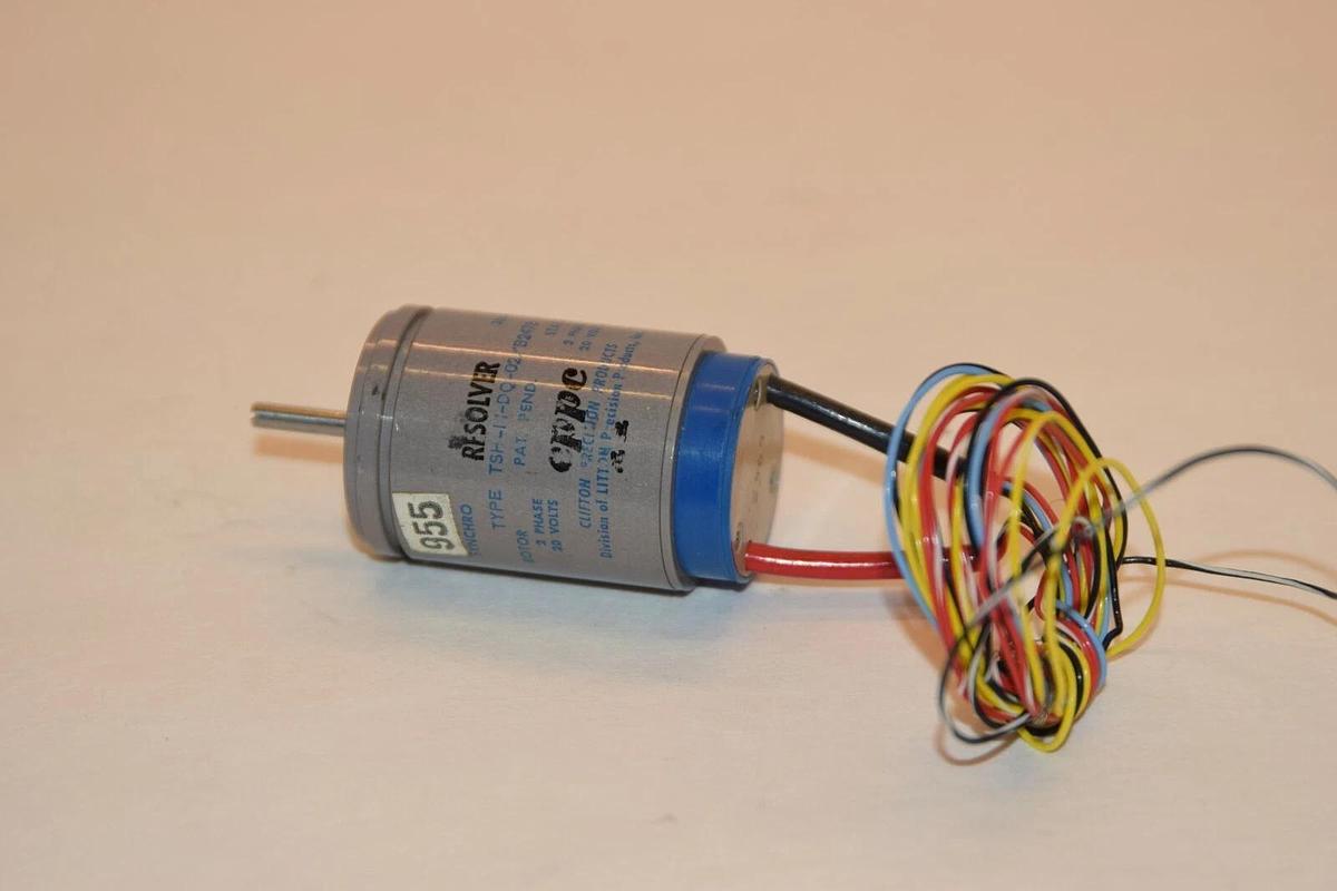 Used CLIFTON TSH-1 1-DQ-02/B247B TSH11DQ02/B247B 2 PHASE 20V RESOLVER