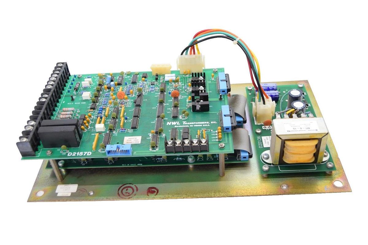 Used NWL Transformers Inc. D2157D Signal Optimizer PCB Circuit Board w/ D20136