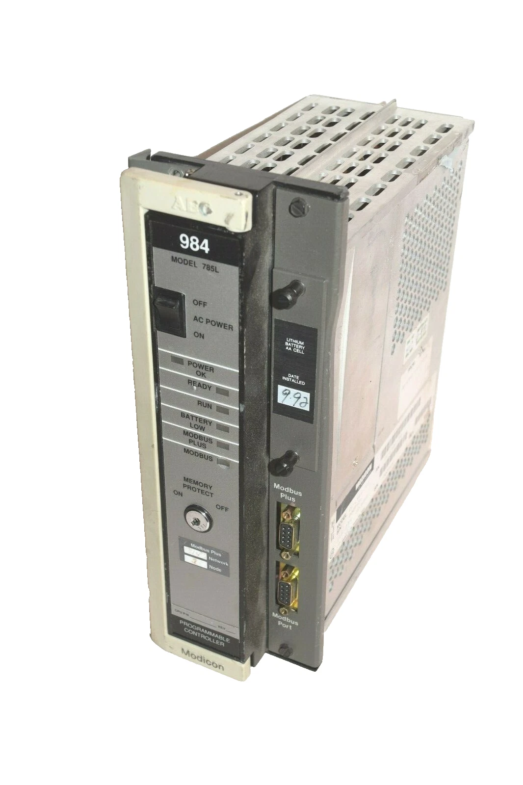Used MODICON 984 785L PROGRAMMABLE CONTROLLER PC-L984-785