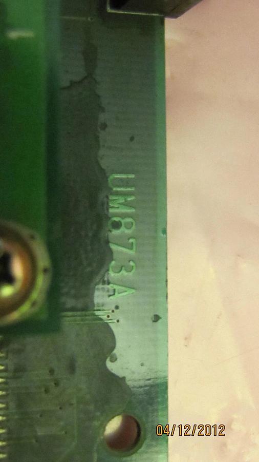 Used NACHI CIRCUIT BOARD UM873A WITH NACHI CIRCUIT BOARD UM858