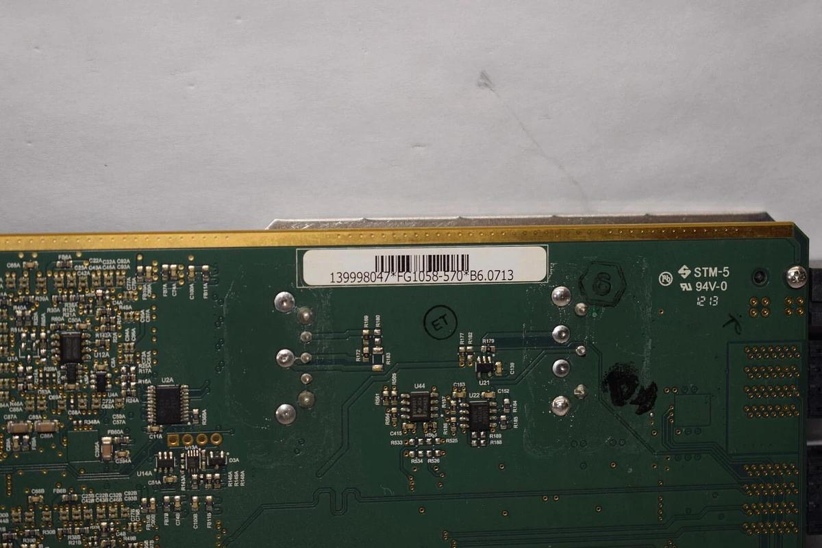 Used AMX / ENOVA DXLINK 50-1058-57 Rev D FG1058-570 Twisted Pair Input Board