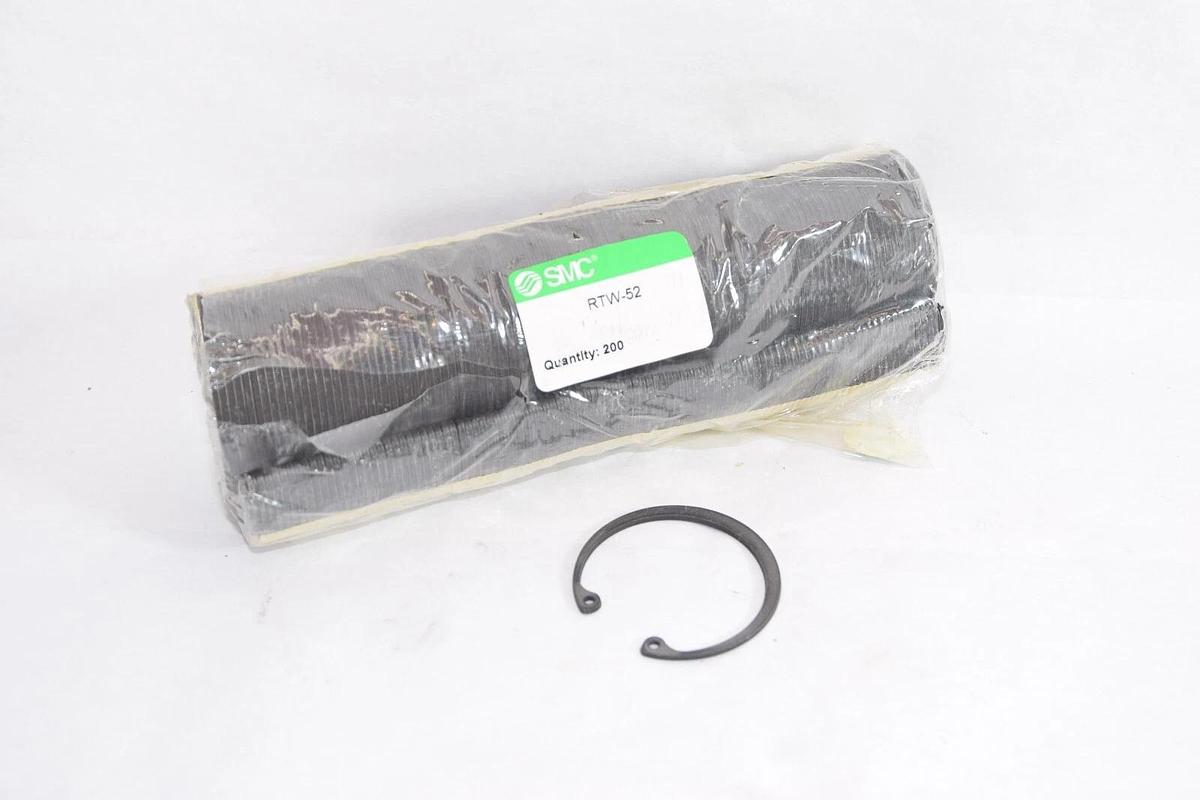 (NEW - Pack of 200) SMC RTW-52 RTW52 Snap Ring