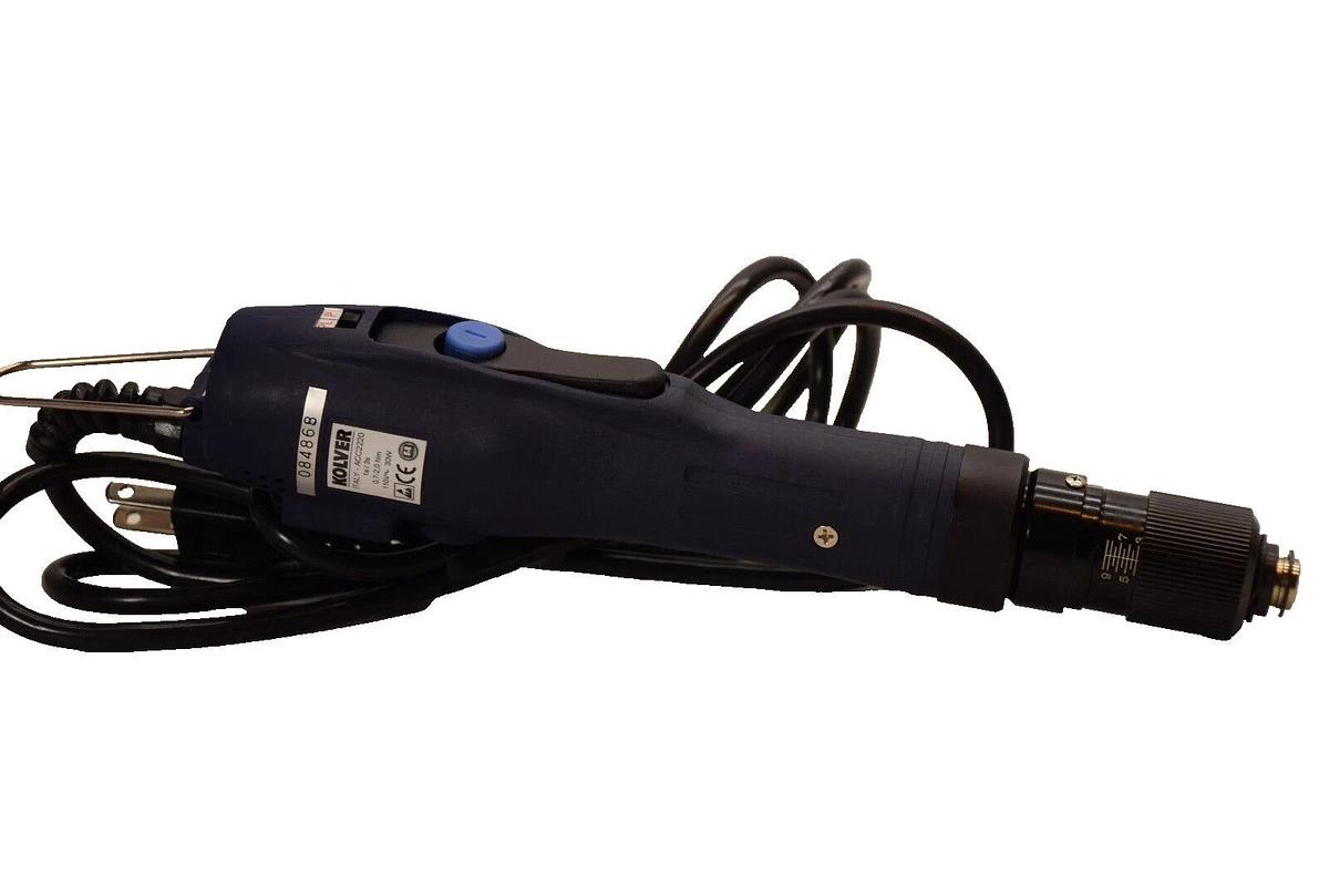 Used Kolver ACC2220 ACC Push Lever Inline Torque Driver Screwdriver 6.2-17. T  .7-2Nm