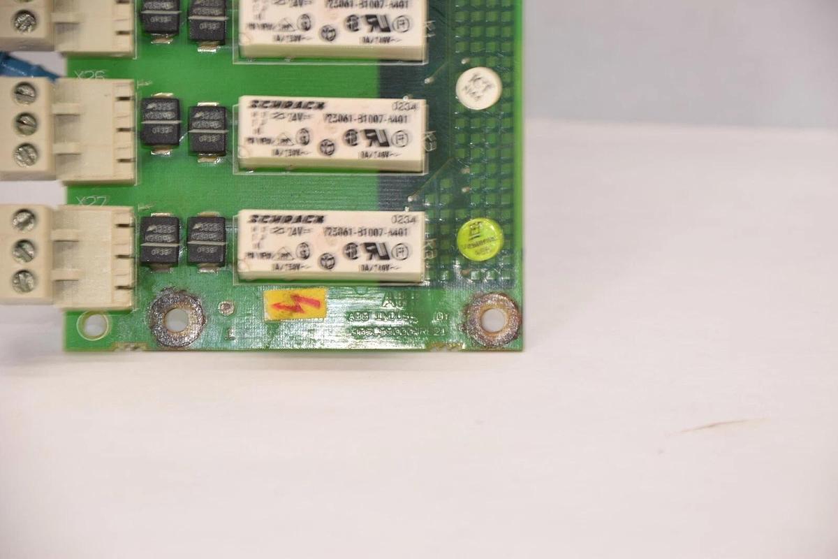 Used ABB 3BSC980004R821 , NI0C-02 Rev A PLC Assembly Circuit Board
