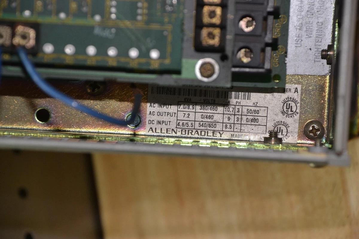 Used ALLEN BRADLEY 1336S-BRF50-AA-EN-L5 380/460V 10.7A 3PH 50/60Hz 1336 PLUS DRIVE