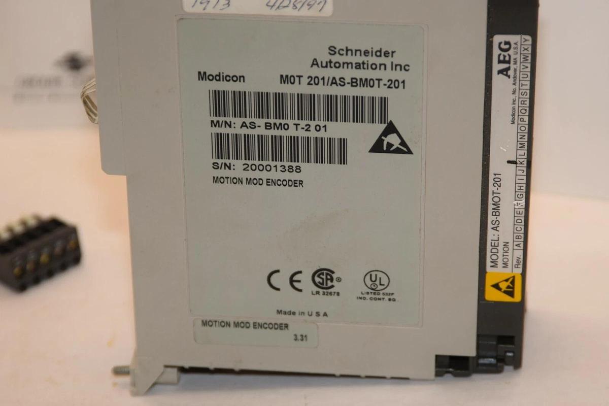 (NEW) SCHNEIDER M0T-201 AS-BM0T-201 M0T-201 ASBM0T201 Motion Mod Encoder