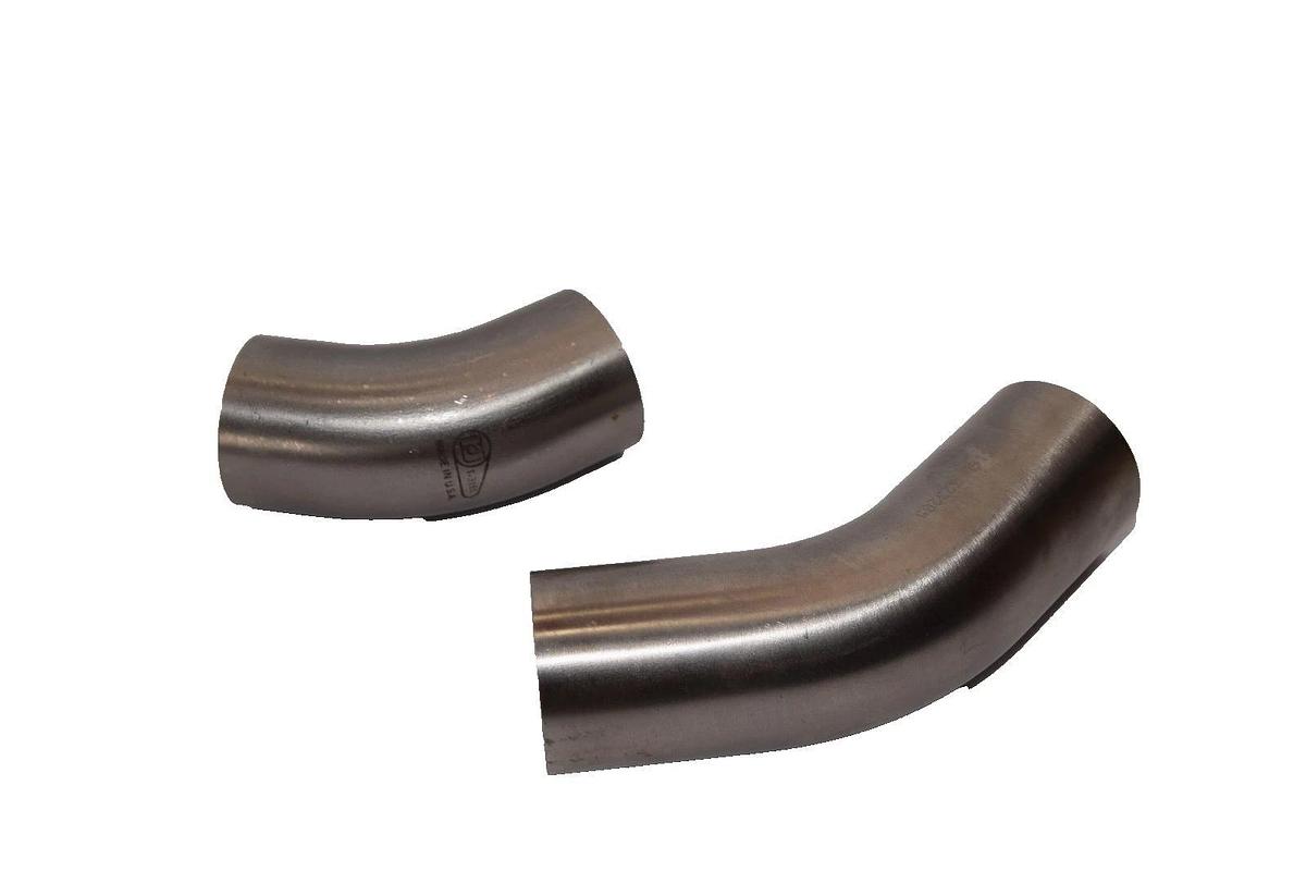 RJ 1-1/2" Sanitary 45° Sanitary Weld Elbow pipe Stainless s/s Fitting (New -2)