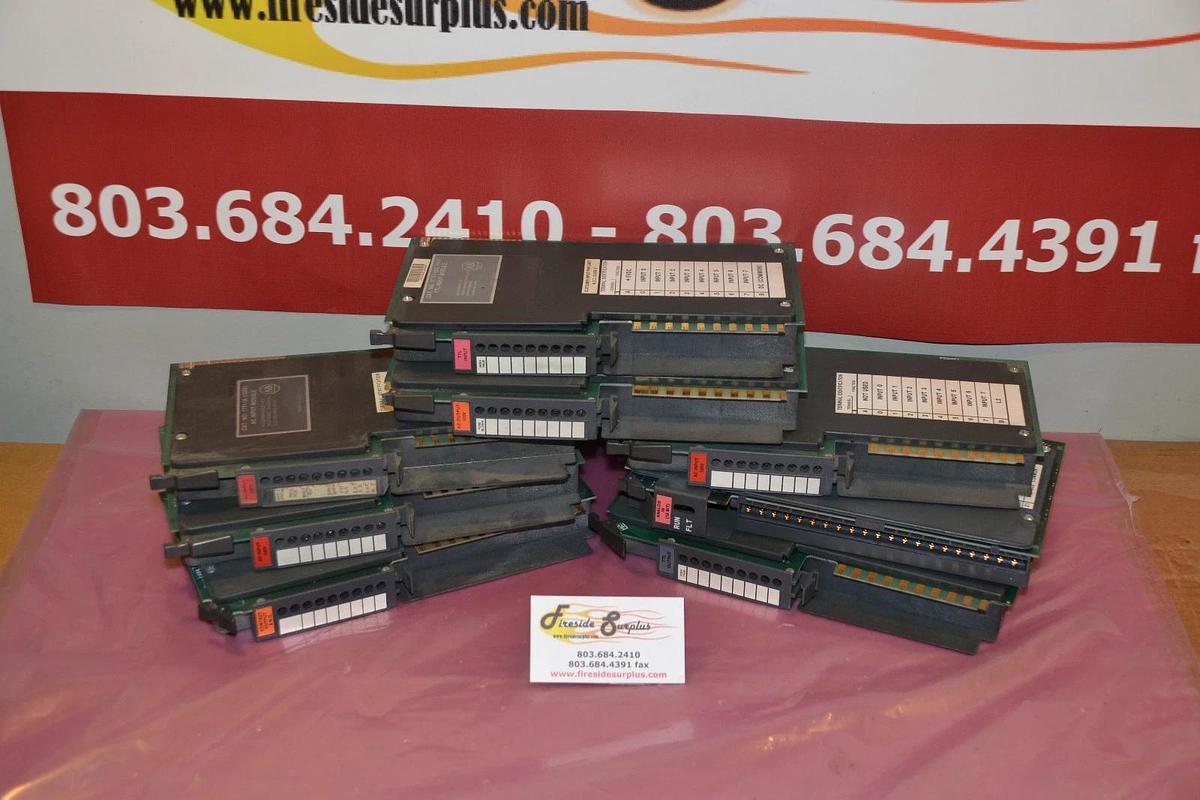 Used Lot of 8 Allen Bradley 1771  PLC cards 1771-IGC OGC OZ IA IFE IA OA