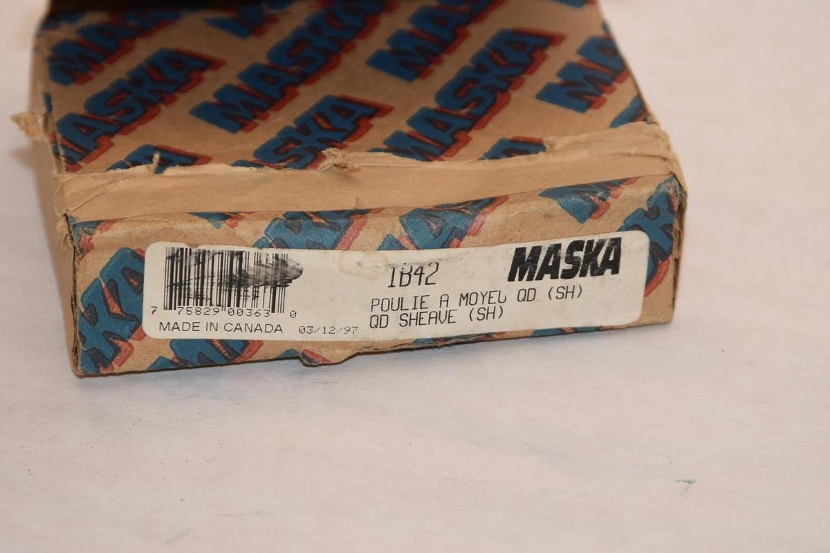 (NEW) MASKA 1B 4.2 1B4.2 QD (SH) Bushing Sheave