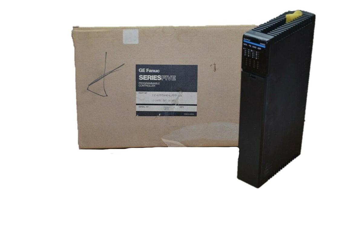 (New) GE Fanuc SeriesFIVE PLC IC655MDL551A 24vdc Output Module 16 circuits