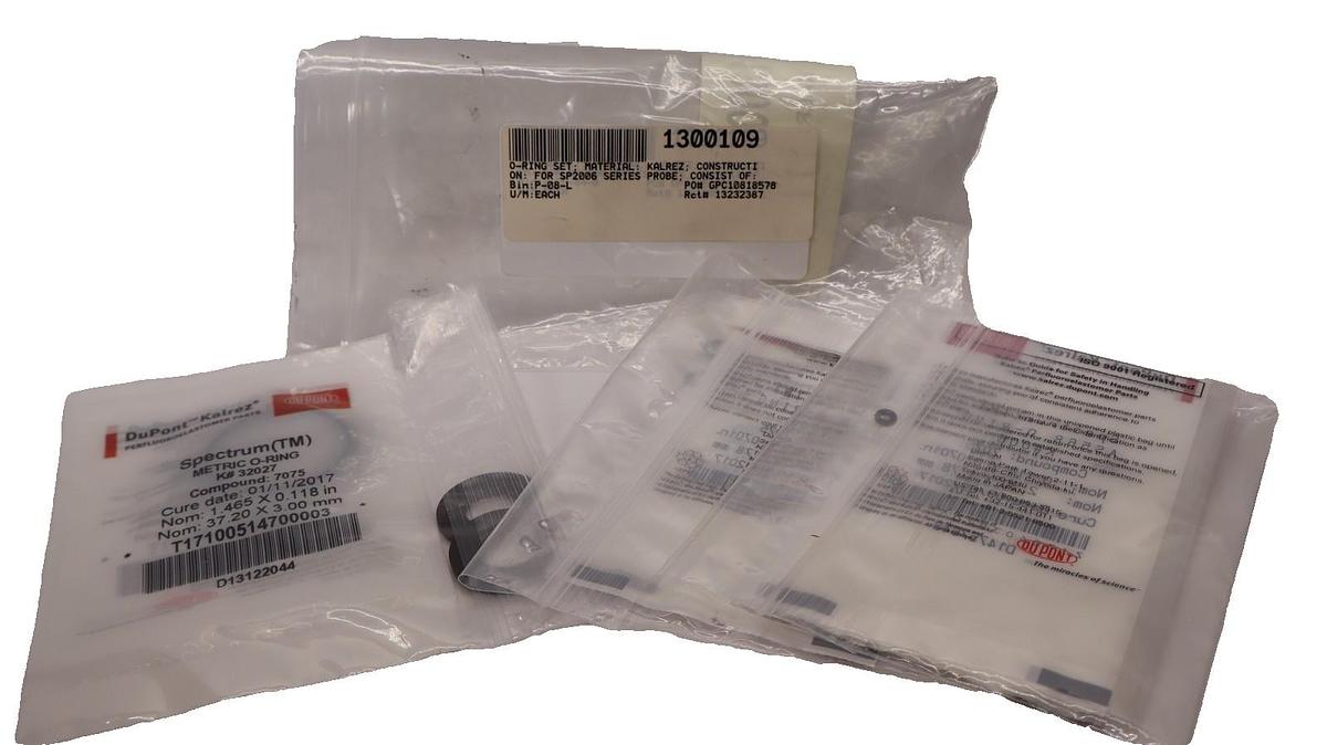 DuPont Kalrez 1300109 O-Ring Kit for SP2006 Series Probe (New - kit)