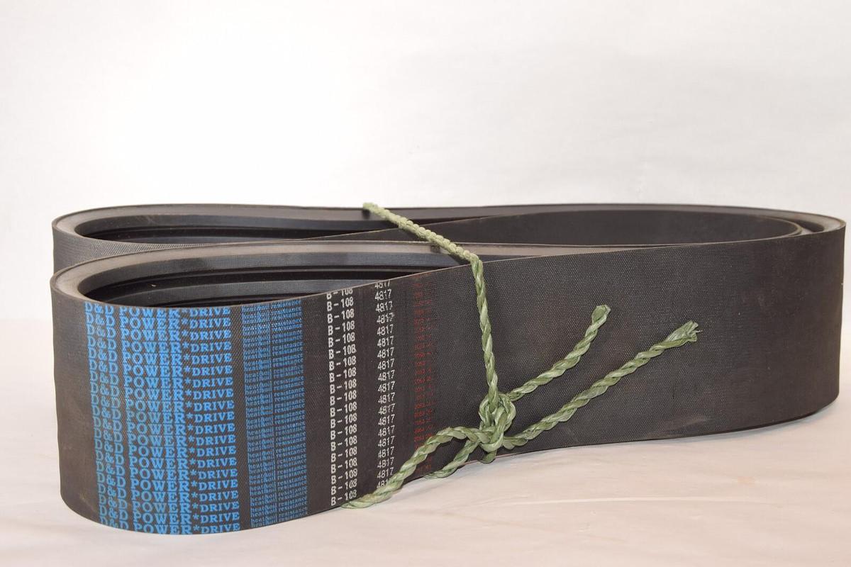 (NEW) D&D POWERDRIVE B108/07 ORB-19-13818B108/07 7 Rib 111" L 0.62" W V-Belt