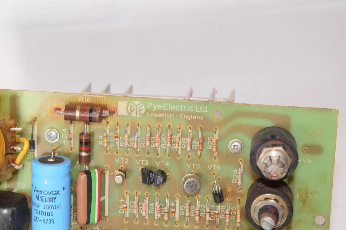 Used TASC UNIT / Pye Electric 1262P 220-240V 5Amp Continuous Controller Unit Board