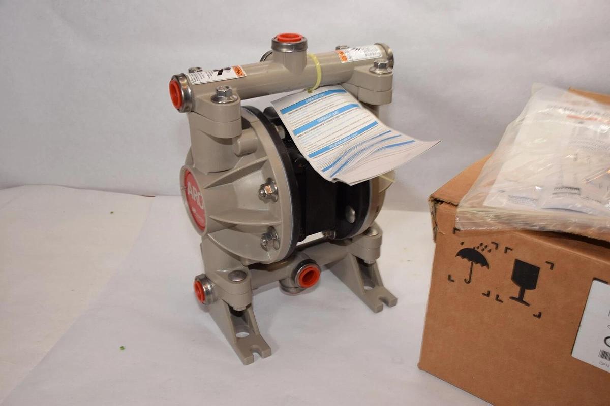 (NEW) ARO 66605J-344 100psi 6.9Bar 1/2 Non-Metallic Pump Double Diaphragm Pump