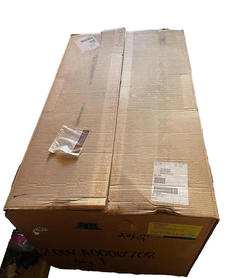 Square D 5000A 4 wire busway fitting  I-Line II CF2550GNQF 600v, 3p4W