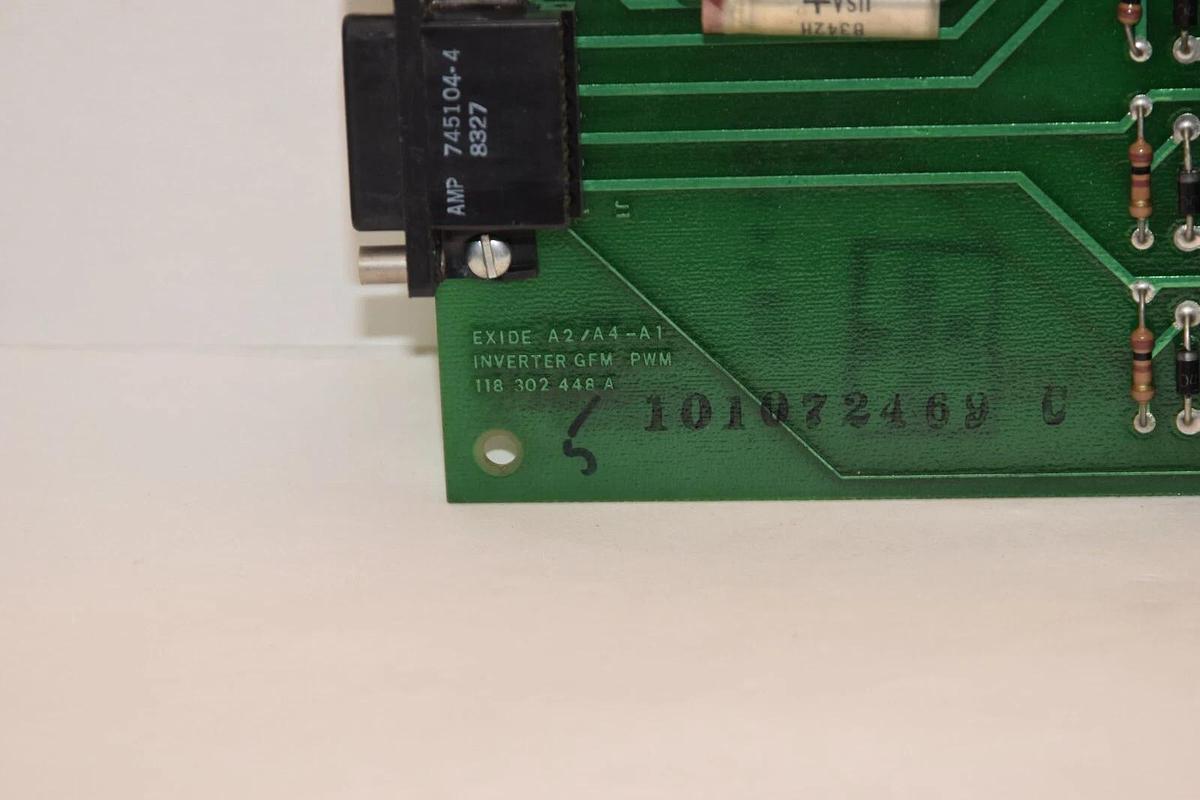 Used EXIDE A2/A4-A1 118 302 448 A PCD 2VO 3383 Inverter GFM PWM Circuit Board Card