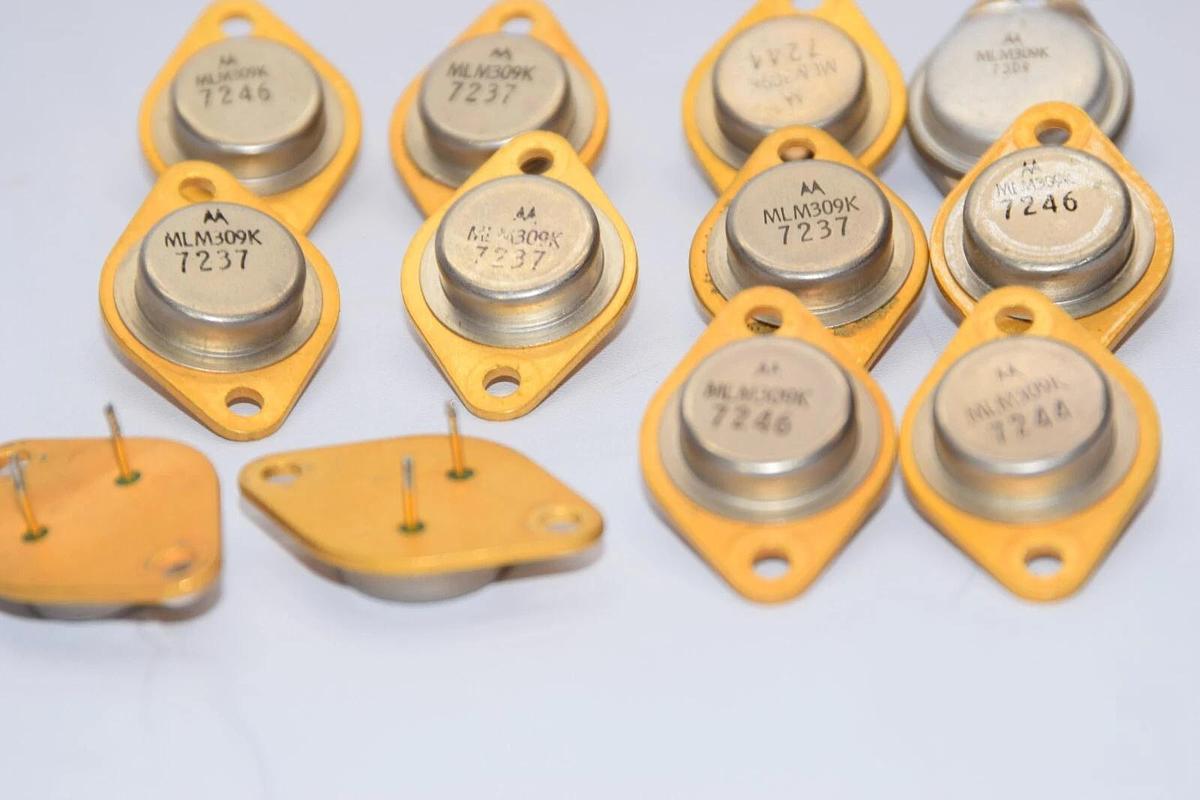 Used (Lot of 12) MOTOROLA MLM309K Semiconductor Transistor