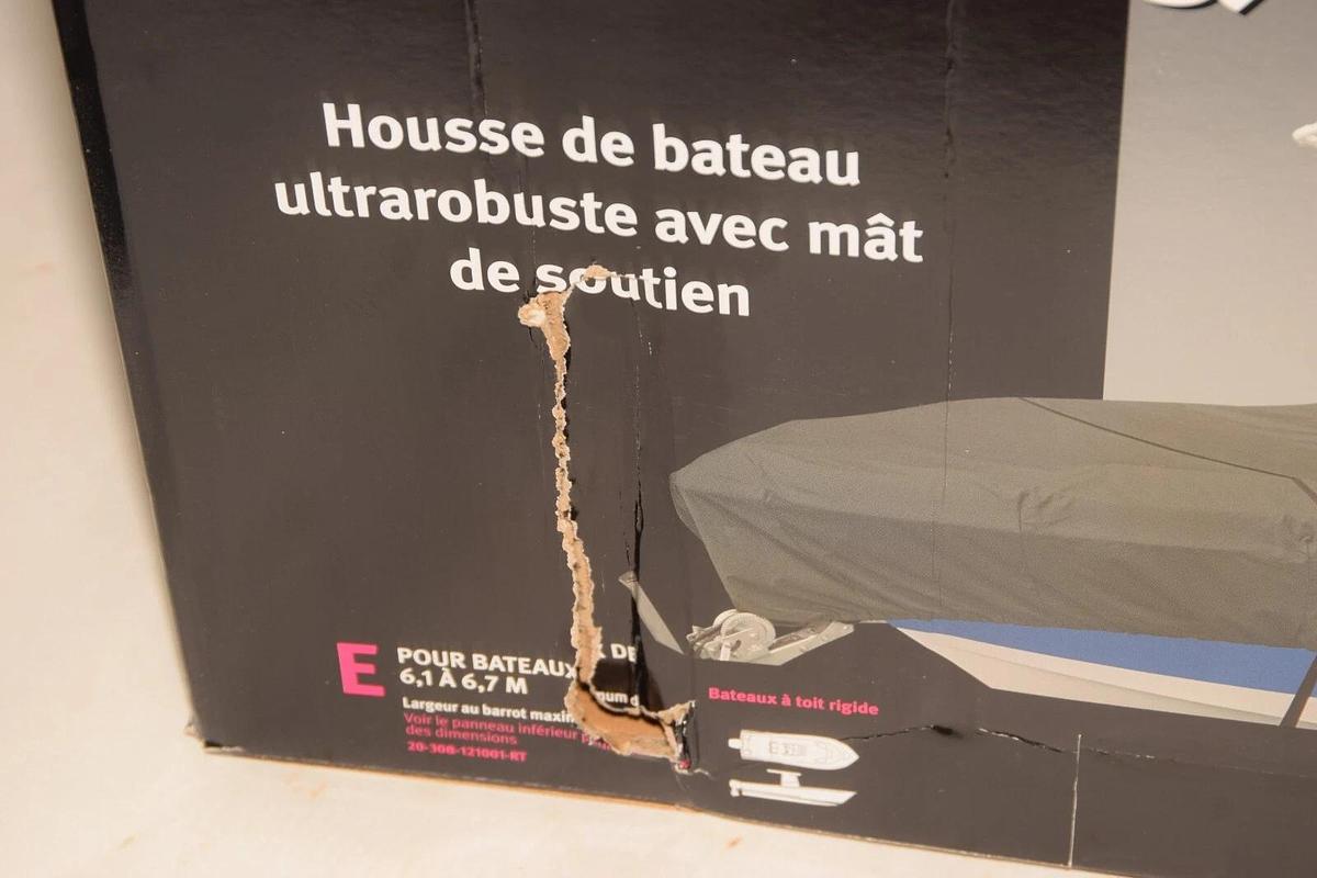 StormPro T-Top Boat Cover for Boats 20' - 22' L x 106'' W - Model E