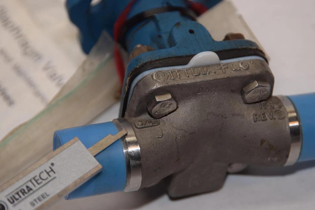 (NEW) ITT 007-4266-903-00R 3/4" Stainless S/S Flow Valve