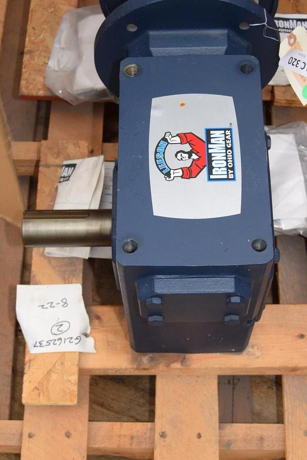 IronMan Ohio Gear Gear Box Speed Reducer W8420309.00 BMQ842-50-180 50:1 R NOS