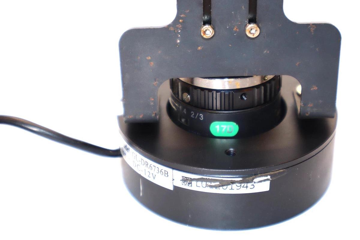 Used OMRON Camera FZ-S2M FZS2M w/ 8mm 1:1.4 , 2/3" Computar Lens & GL-DR6736B Ring