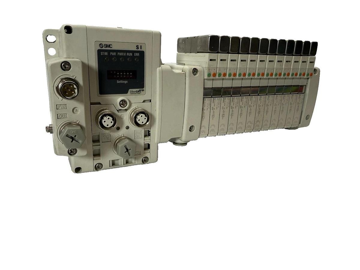 Refurbished SMC Air Valve EX600-SEC2 Serial Interface EX600-ED2 VV5QC11-12C6LD0 Vqc1200-51