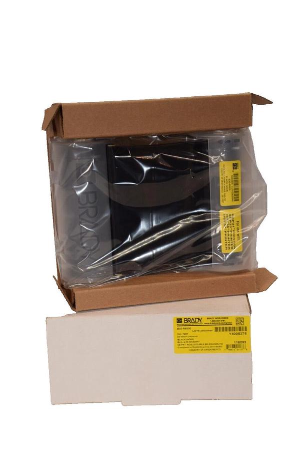(NEW) BRADY B30-R6000 200' Black Ribbon Cartridge