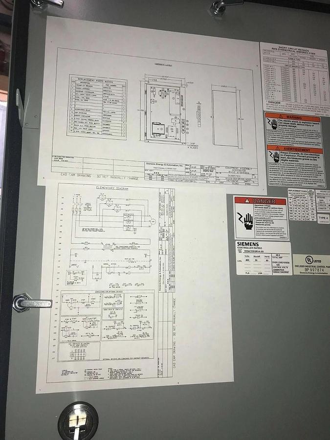 SIEMENS SoftStart Soft Starter WSACDSSRV4-50 50hp 3ph 460v 68a 74ET34EFAP (NIB)