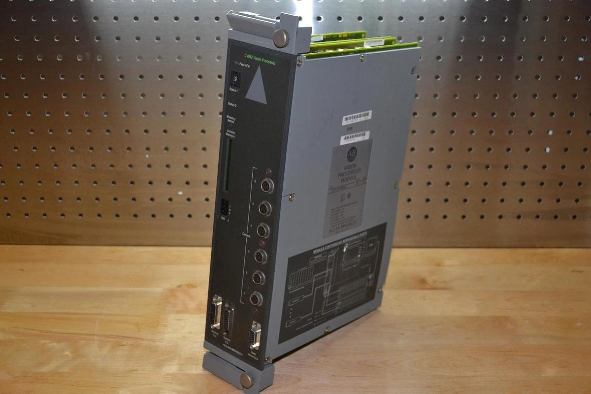 Used Allen-Bradley Vision Processor module 5370-CVIM2BC Ser A Rev B 5370-CV1M2BC