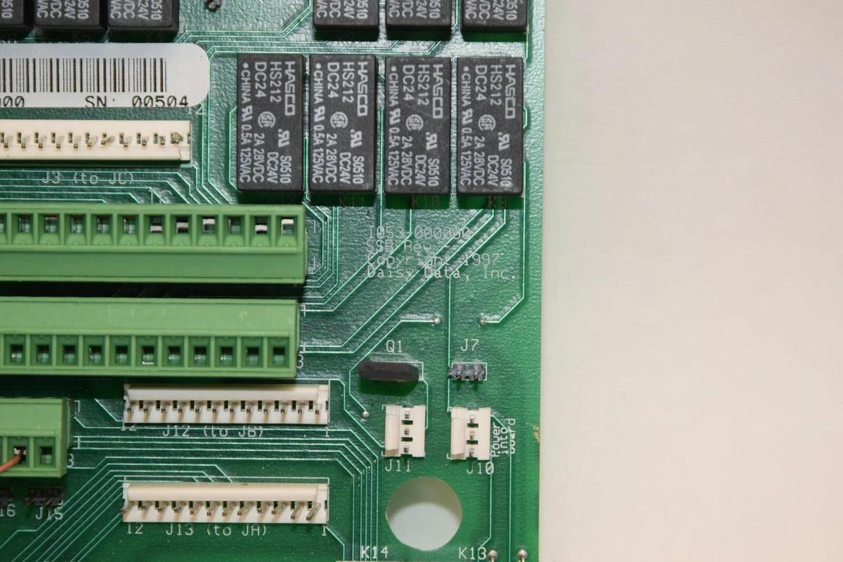 Used DAISY DATA INC I053-000000 E300-000053 SSB Rev Circuit Board