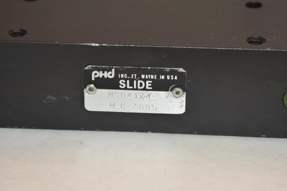 Used PHD Slide MS041x4-M-C MS041x4MC Pneumatic Slide