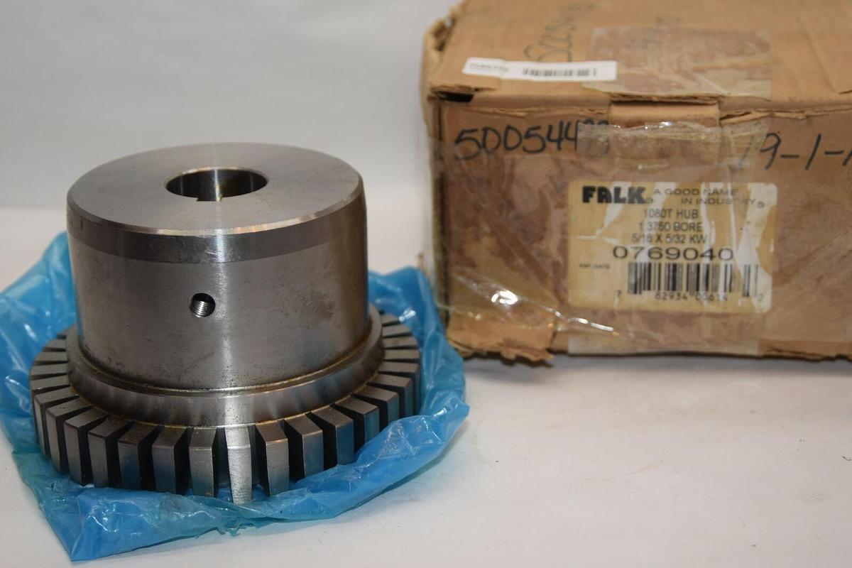 (NEW) FALK 0769040 1.3750 Bore 5/16" x 5/32" kw 1080T Hub