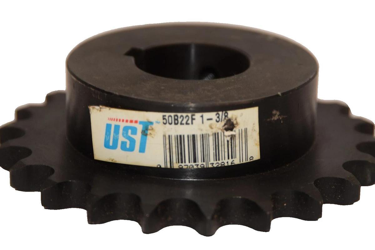 TSUBAKI UST Sprocket 50822F 1-3/8 1-3/8" Bore 22 Teeth (New)