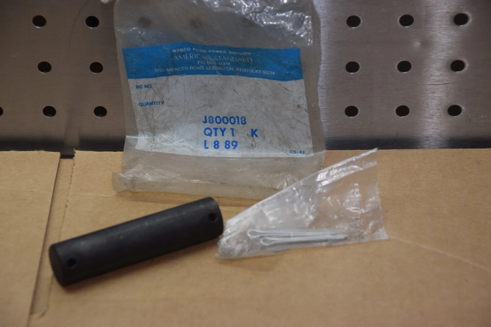 REXROTH WABCO FLUID POWER DIVISION J800018 K 3/4" MOUNTING ACCESSORY PIN NEW