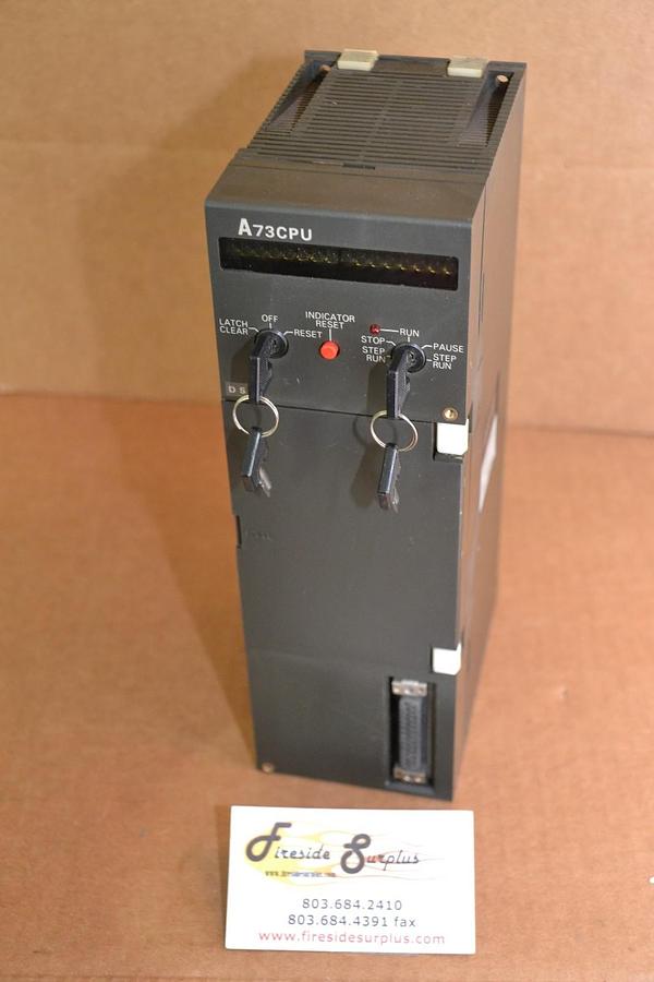 Used MITSUBISHI MELSEC Programmable Controller PLC A73CPU