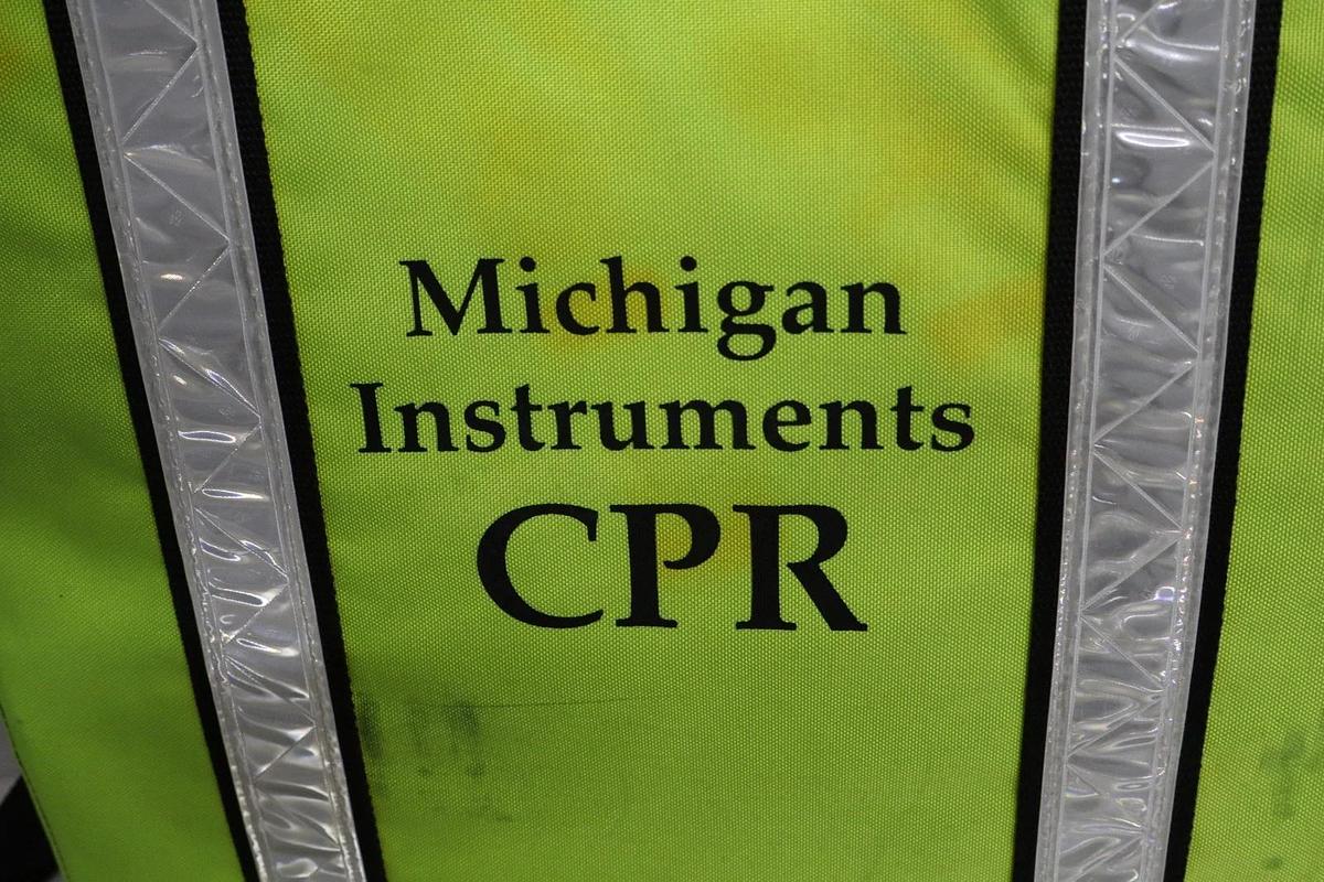 Used Michigan Instruments 1007CC The Life-STat Automated CPR Machine *Sold As Is*