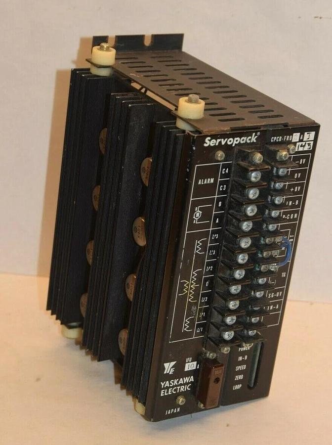 Used YASKAWA ELECTRIC CPCR-FR02AJ 143 RUA605-4-48 10A Servopack Servo Drive