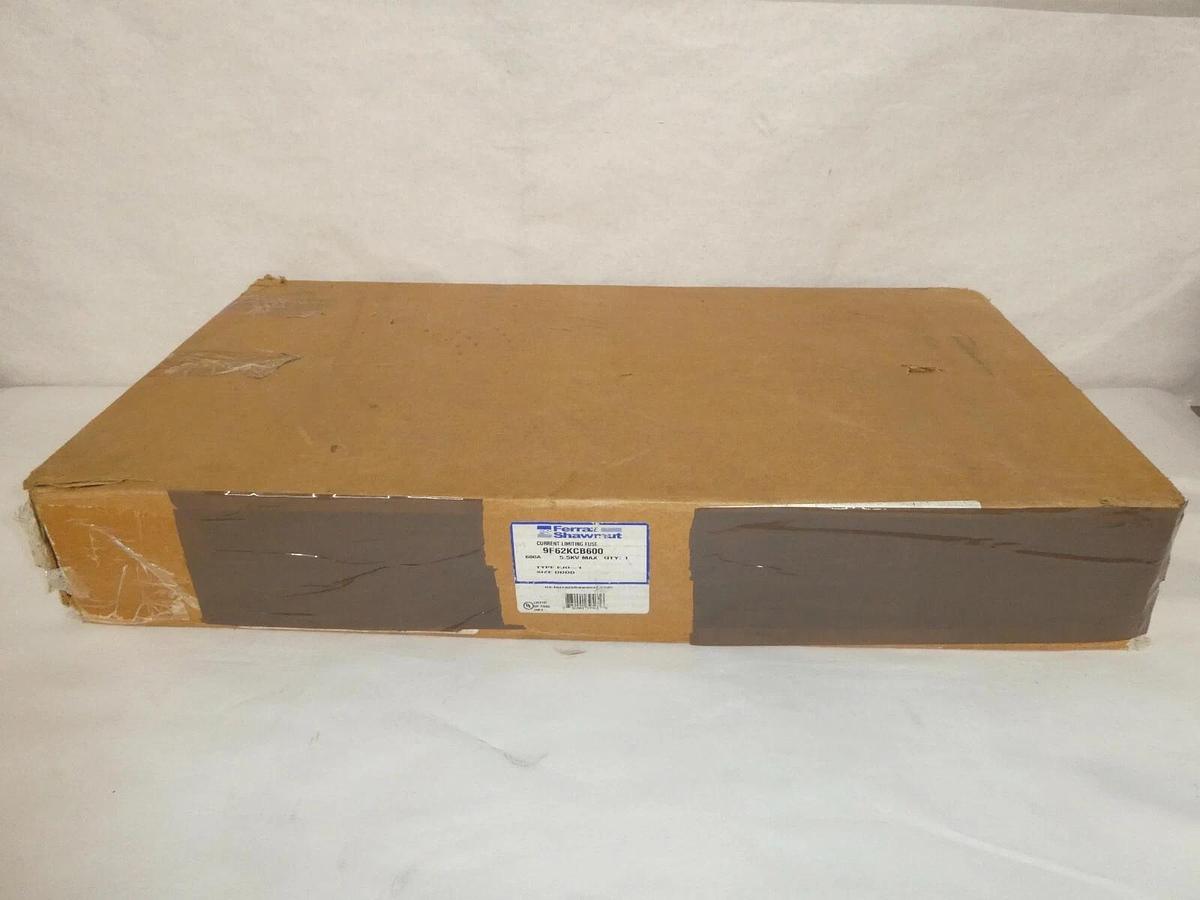 (NEW) FERRAZ SHAWMUT 9F62KCB600 5.5kv 600A Type EJ0-1 Size DDDD Fuse Assembly