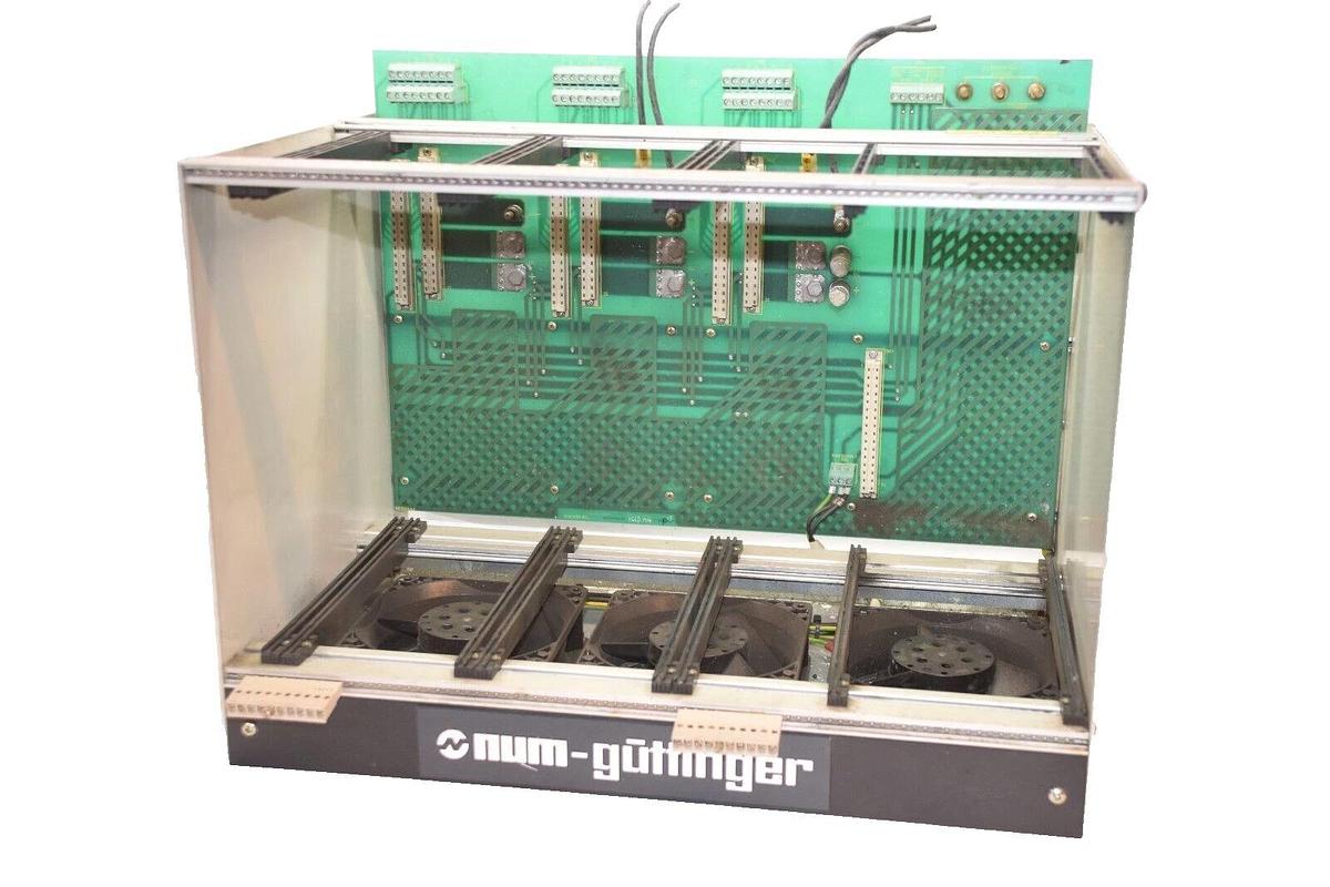 Used NUM GUTTINGER TELEMECANIQUE TEX 6923-02XD 3 Axis GEC Gemdrive Mk2 DC Servo rack