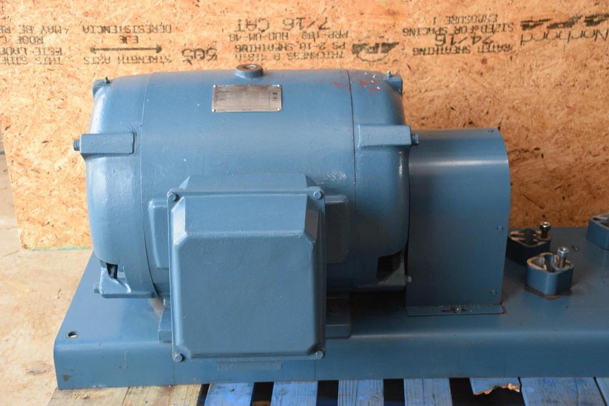 NEW AO Smith Motor, 75 HP,C-393333-60, 3565 RPM, 3 Phase, 364TS Frame SCE, E728