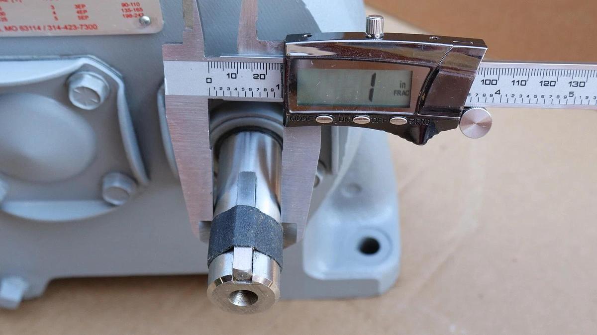 Dorris Gear Box Speed Reducer 1809 Ratio: 9.315 12.2hp 1750rpm  *REFURB