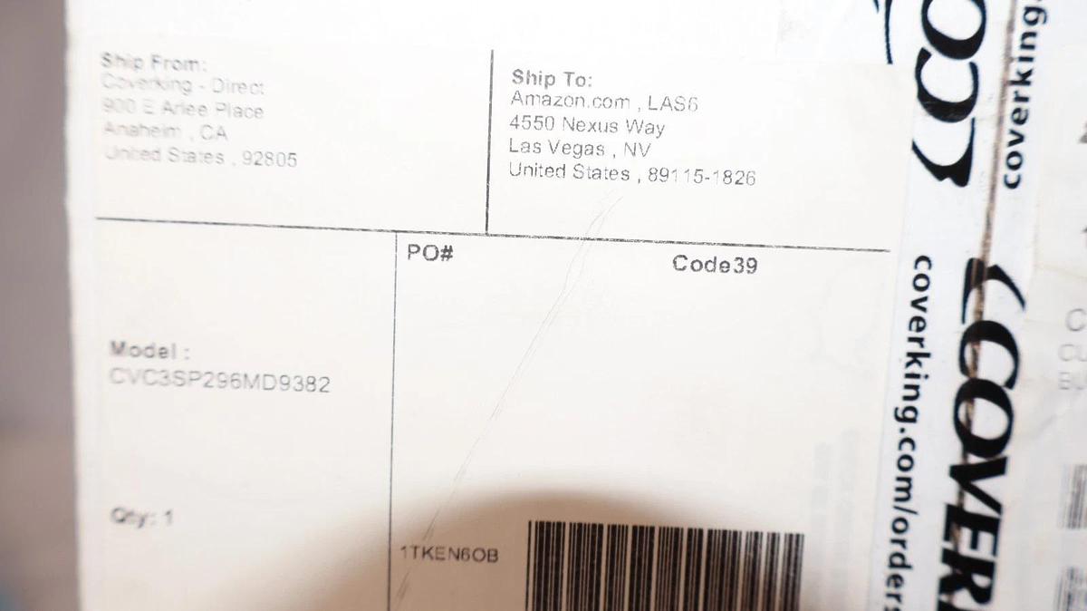 Coverking Car Vehicle Cover CVC3SP296-MD9382 2-Tone Black Tan C300 Class 3 *NEW*