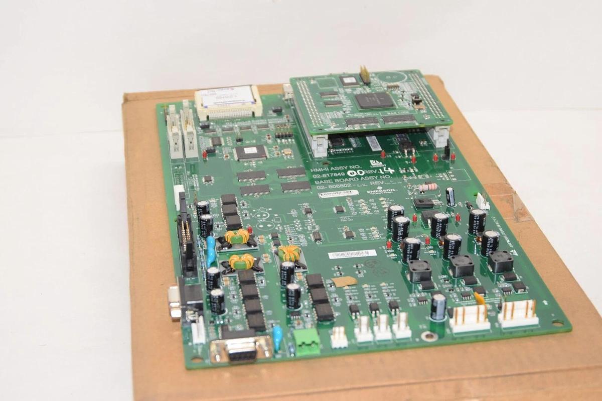 (NEW) EMERSON / LIEBERT 02-817849-00 Rev 14 02-806802-00 Rev 5 HMI-II Assy Board