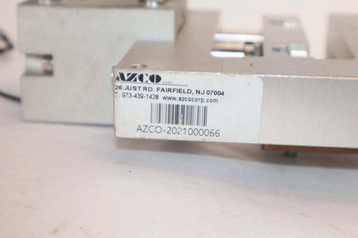 Used AZCO GO8011C , 2021000066 , 973-439-1428 Guillotine Knife Assembly