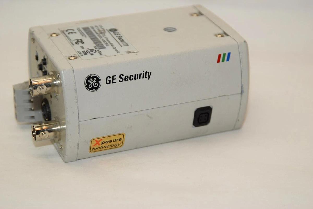 Used GE SECURITY KTC-XP1 12Vdc 24Vac 1/3" Color XPosure Wide Dynamic OSD Camera