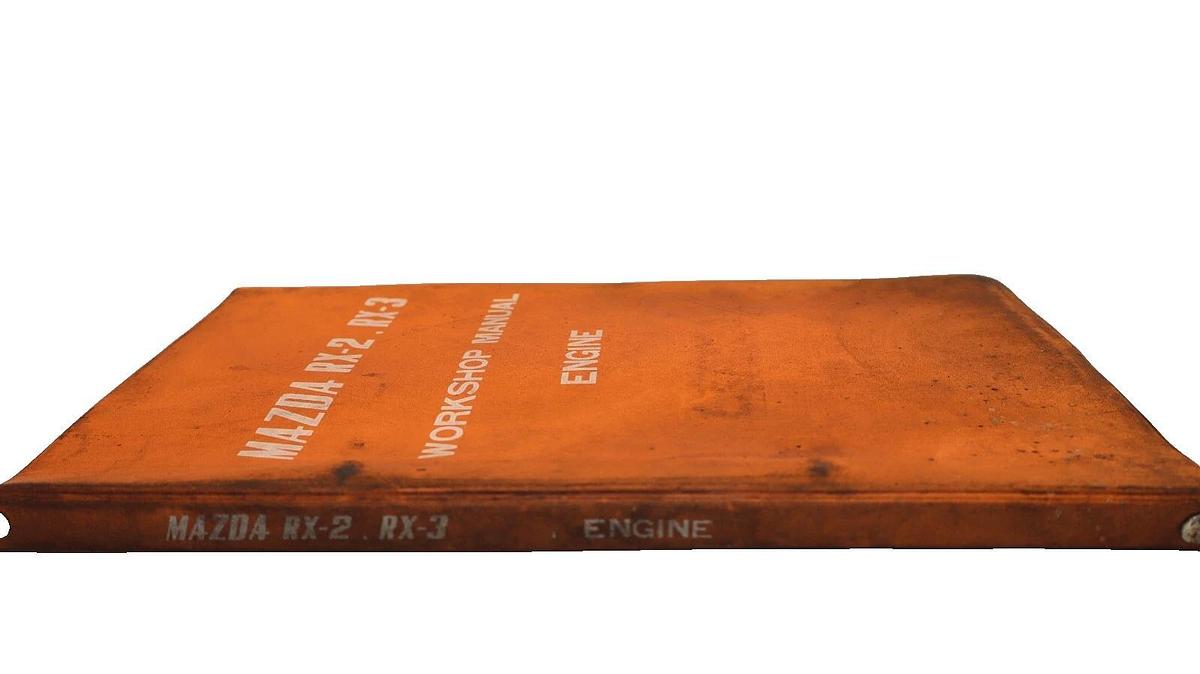 Used MAZDA RX-2 , RX-3 Engine Workshop Manual