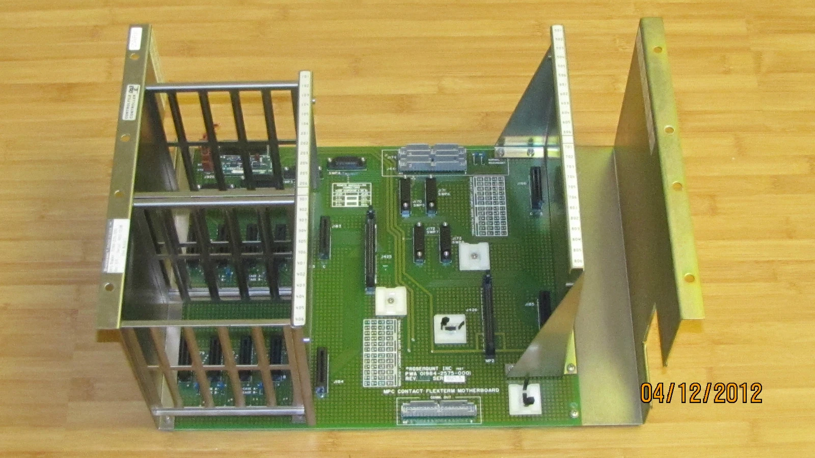 Used ROSEMOUNT RACK DISCRETE FLEXTERM 01984-2576-0001 0198425760001 01984-2575-0001